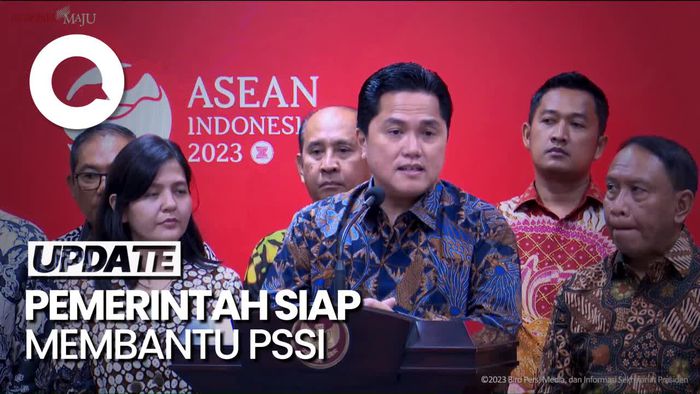 Erick Thohir Cs Menghadap Jokowi, Lapor Perihal Sepak Bola Indonesia