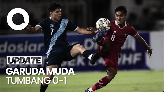 Timnas Indonesia U-20 Tumbang Lawan 10 Pemain Guatemala