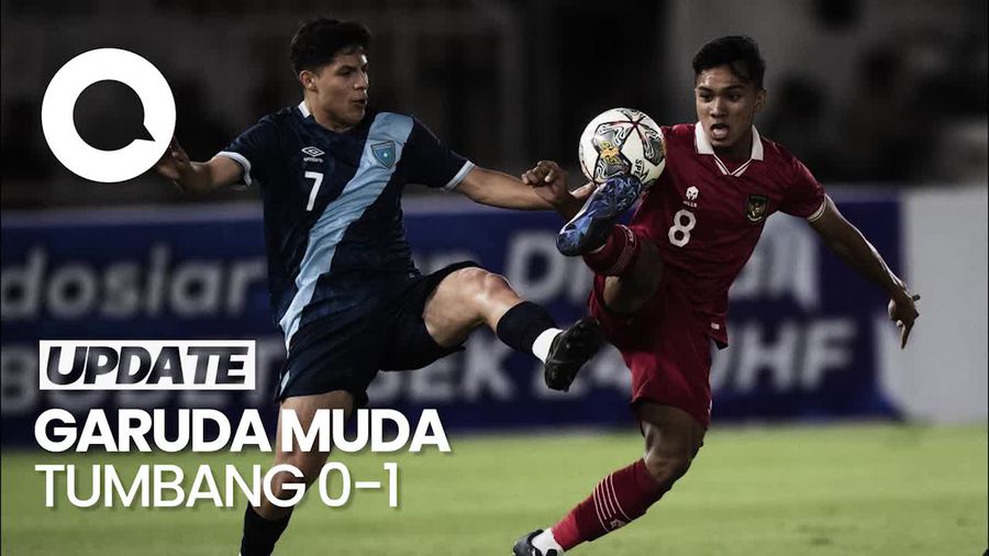 Timnas Indonesia U-20 Tumbang Lawan 10 Pemain Guatemala