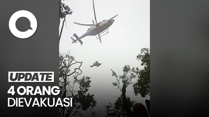 Momen Rombongan Kapolda Jambi Dievakuasi dari Hutan Kerinci!