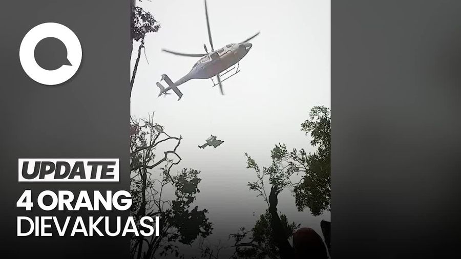 Momen Rombongan Kapolda Jambi Dievakuasi dari Hutan Kerinci!