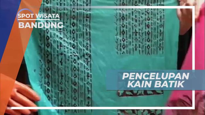 Pencelupan Kain, Tahapan Penting Saat Membatik, Bandung