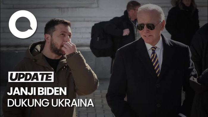 Topik yang Dibahas Joe Biden saat Kunjungan Dadakan ke Ukraina