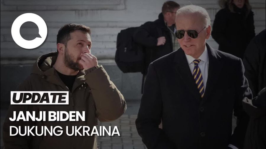 Topik yang Dibahas Joe Biden saat Kunjungan Dadakan ke Ukraina
