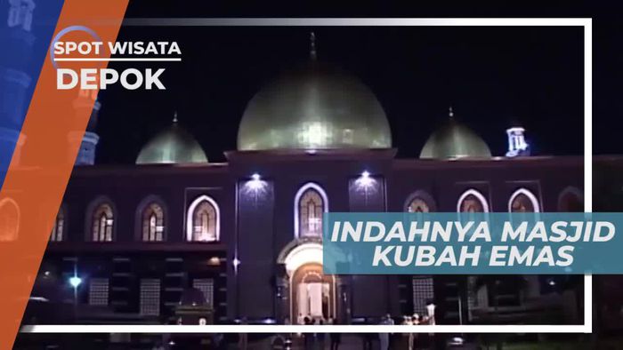 Mampu Menampung 15.000 Jamaah, Megahnya Masjid Kubah Emas Depok