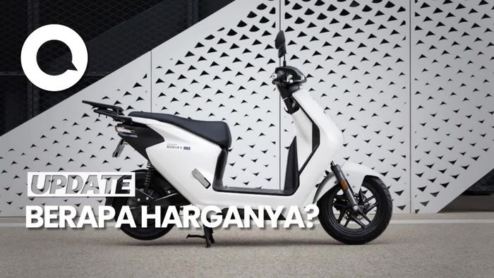 Wujud Honda EM1 e, Motor Listrik yang Ditunggangi Jokowi di IIMS 2023