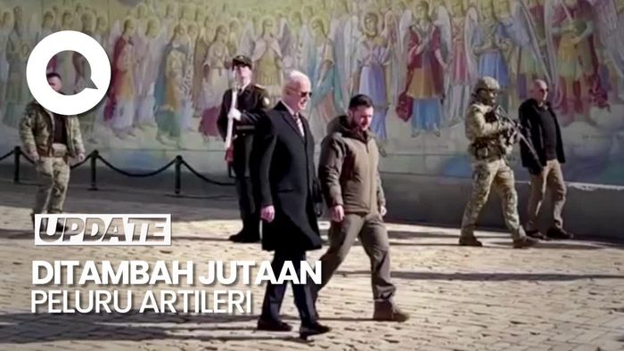 Bertemu Zelensky, Biden Janji Kirimkan 700 Tank ke Ukraina