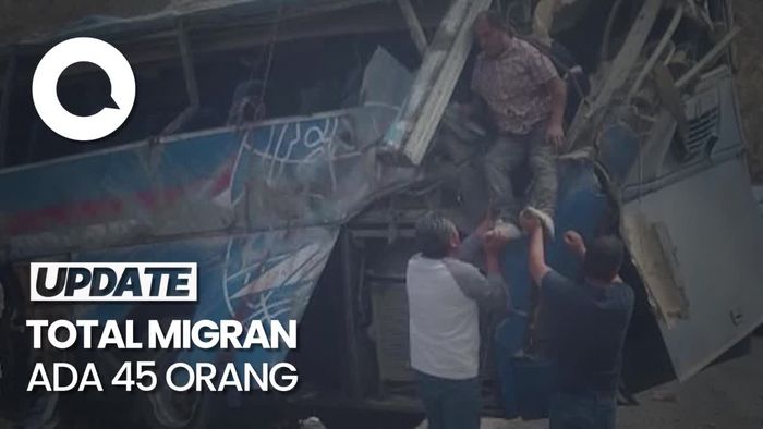 Kecelakaan Bus Pengangkut Migran di Meksiko Tewaskan 17 Orang