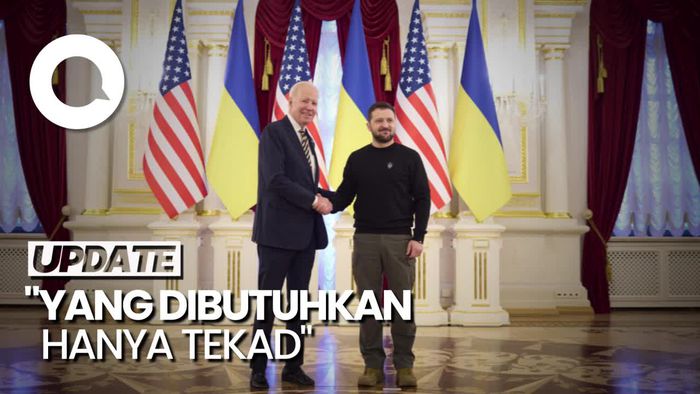 Bertemu Biden, Zelensky Bertekad Akhiri Perang dengan Rusia Tahun Ini