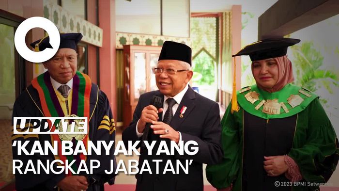 Wapres Maruf Nggak Masalah Erick Thohir Merangkap Jadi Ketum PSSI