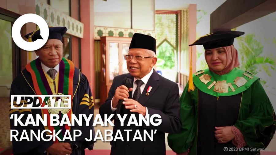 Wapres Maruf Nggak Masalah Erick Thohir Merangkap Jadi Ketum PSSI