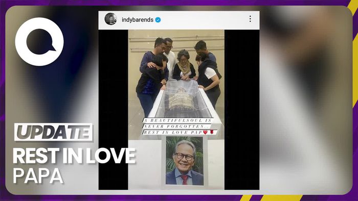 Ayah Indy Barends Meninggal Dunia