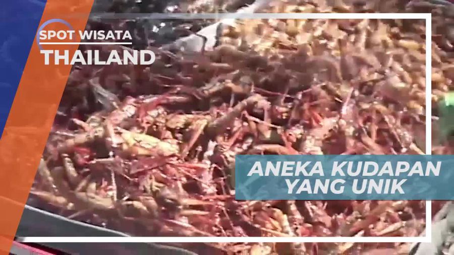 Belalang Goreng, Kudapan Gurih di Thailand