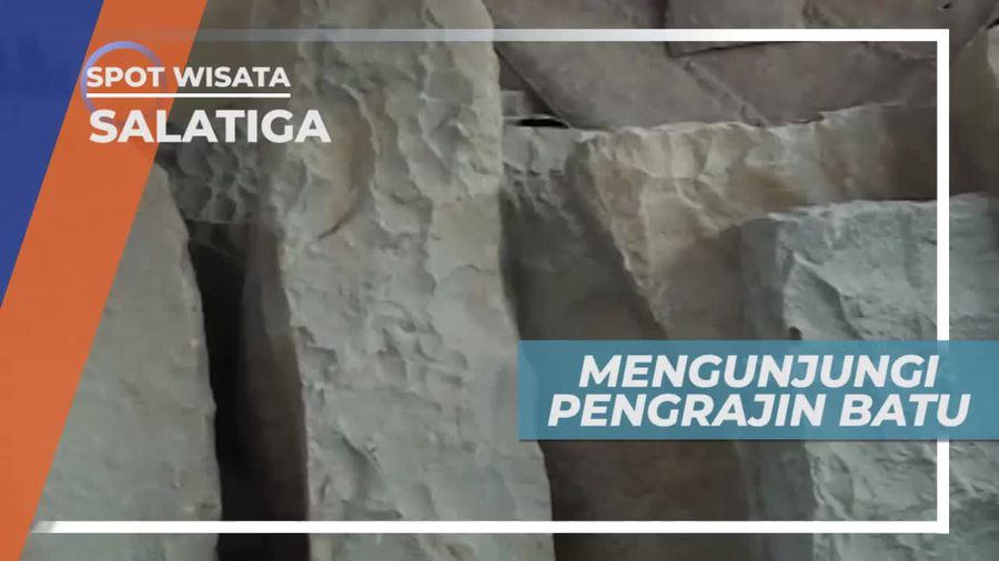 Berkunjung ke Pengrajin Batu di Salatiga