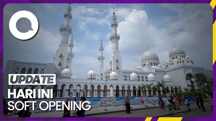 Masjid Sheikh Zayed di Solo Bakal Dibuka untuk Umum