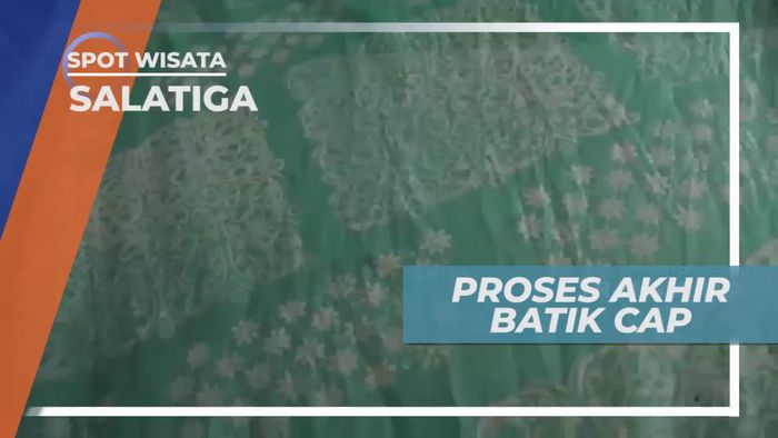 Lorot, Proses Akhir Pembuatan Batik Cap, Salatiga