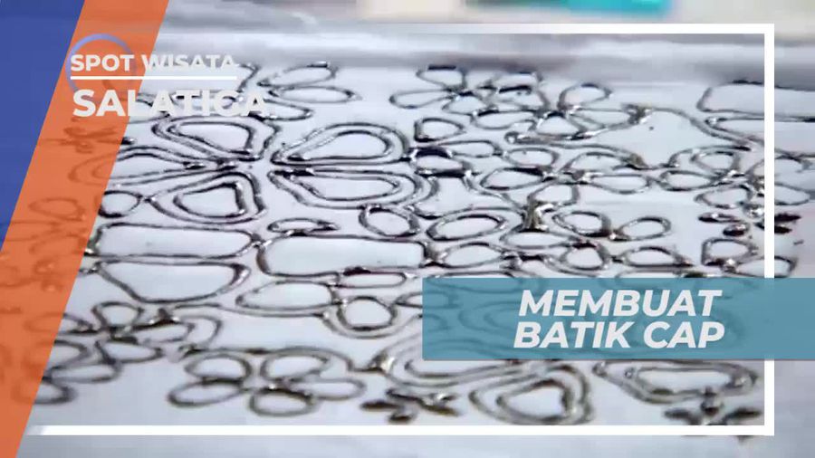 Membuat Batik Cap di Salatiga