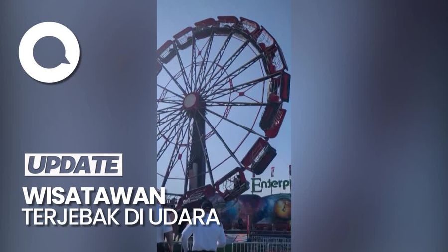 Ngeri! Momen Komidi Putar di Florida AS Gagal Fungsi