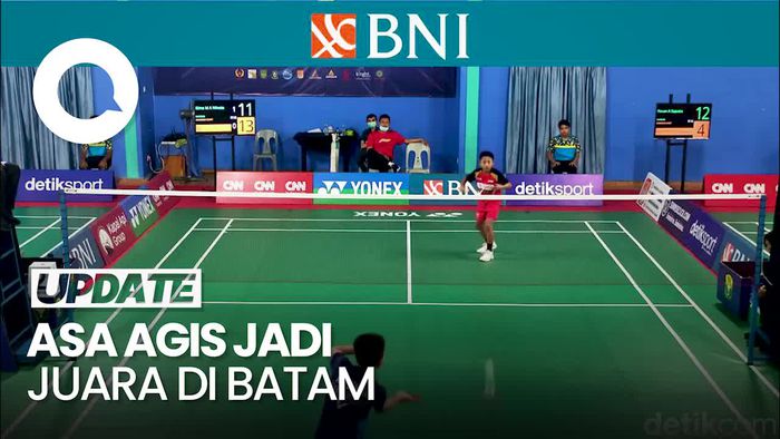 BNI Sirnas B 2023 Batam: Tekad Juara Agis yang Idolakan Lin Dan