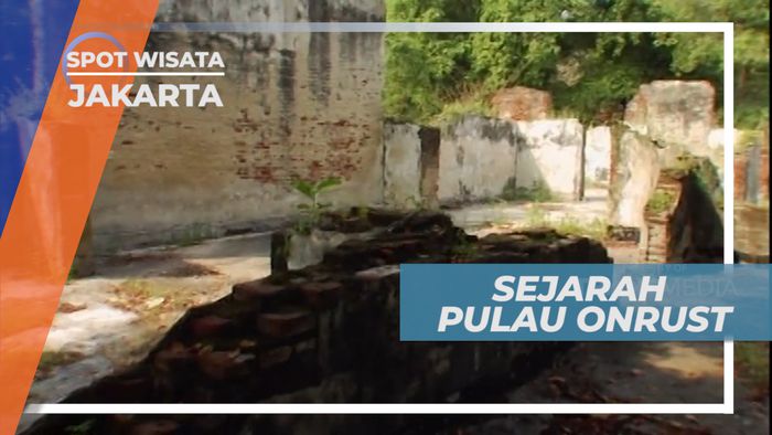 Pulau Onrust, Sejarah Kehancuran Pulau Karena Letusan Gunung Krakatau, Jakarta