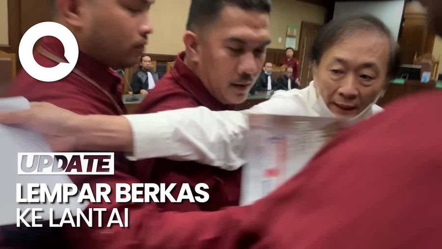 Lempar Berkas, Surya Darmadi Marah Jelang Vonis Korupsi Rp 86 T