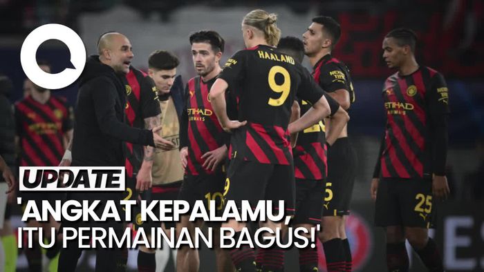 Man City Tertunduk Diimbangi Leipzig, Guardiola Beri Pecutan