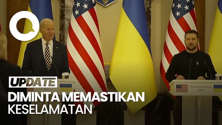 Joe Biden Disebut Tak Berani ke Ukraina Tanpa Memperingatkan Rusia