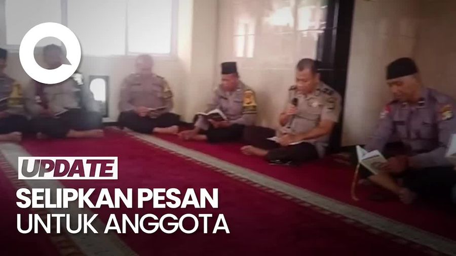 Syukuran Ala Kompol Tedjo Usai Dilantik Jadi Kapolsek Pesanggrahan