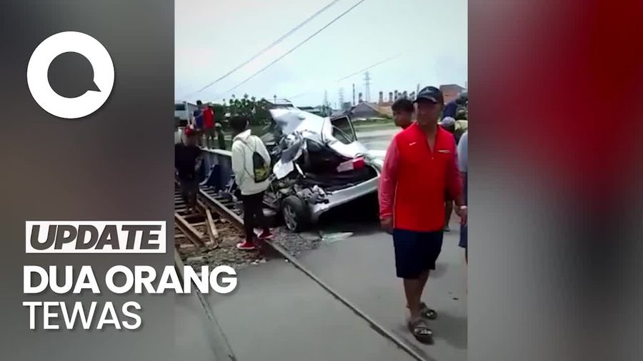 Penampakan Ringseknya Xenia Usai Tertabrak KA Argo Bromo di Semarang