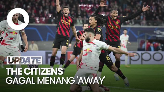 RB Leipzig Vs Manchester City Imbang 1-1