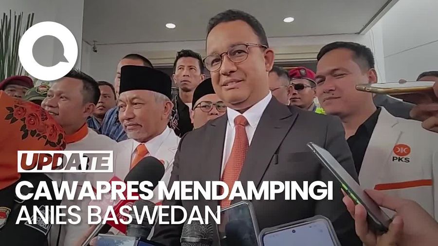 Respons Anies Saat Paloh Sebut AHY Lebih dari Pantas Jadi Cawapres