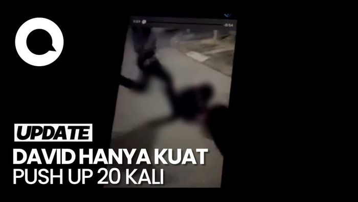 Mario Dandy Sempat Minta David Push Up 50 Kali Sebelum Dianiaya