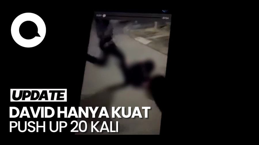 Mario Dandy Sempat Minta David Push Up 50 Kali Sebelum Dianiaya