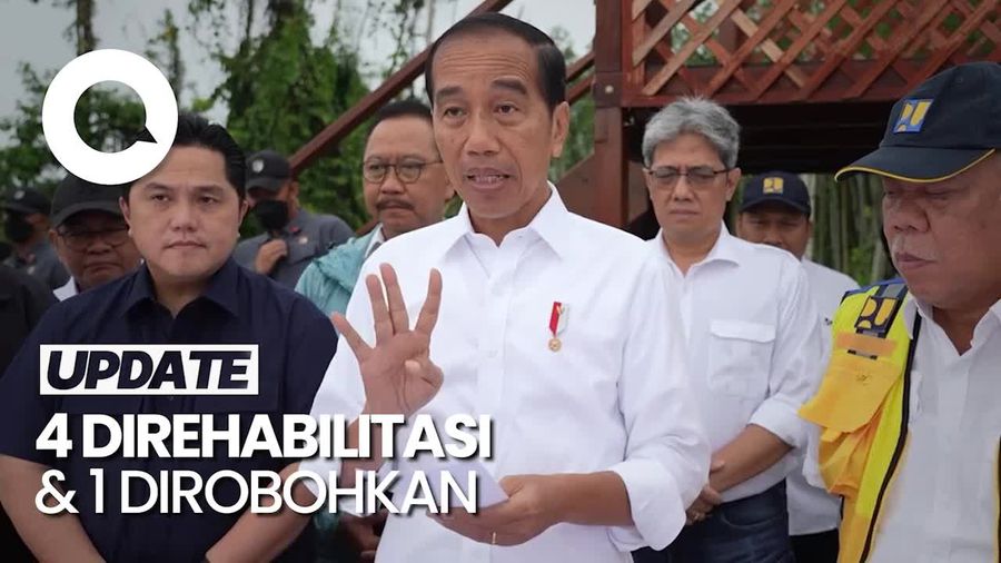 Hasil Audit 22 Stadion Sepakbola, Jokowi: 5 Stadion Rusak Berat