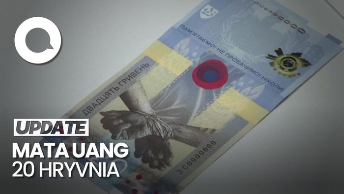 Desain Baru Uang Kertas Ukraina Versi Peringatan Setahun Invasi Rusia