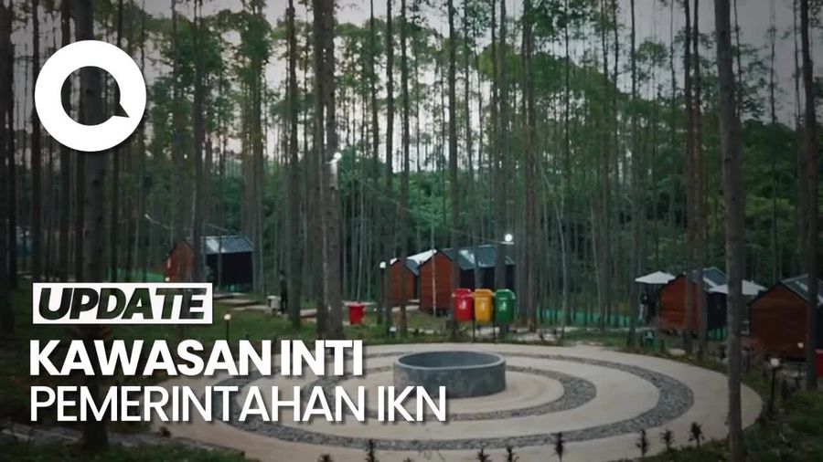 Momen Jokowi-Iriana Nginap di Kawasan Glamping IKN