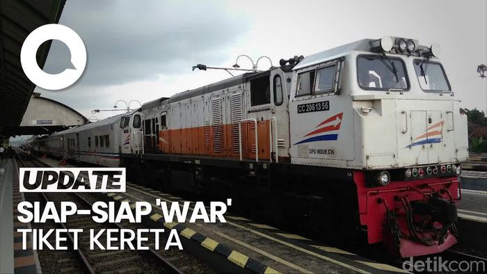 Ingat! Mulai Besok KAI Jual Tiket Mudik Lebaran