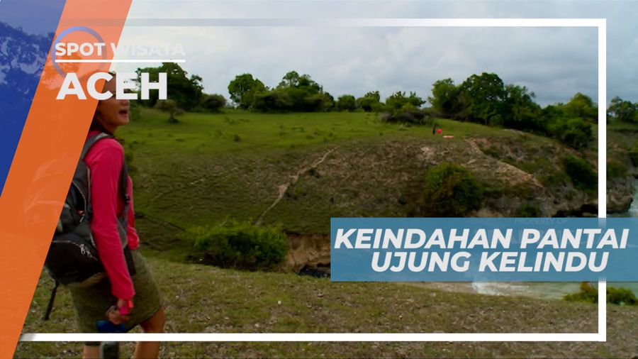 Pantai Tanjung Ujung Kelindu, Menikmati Romantisme Senja dari Atas Bukit, Aceh