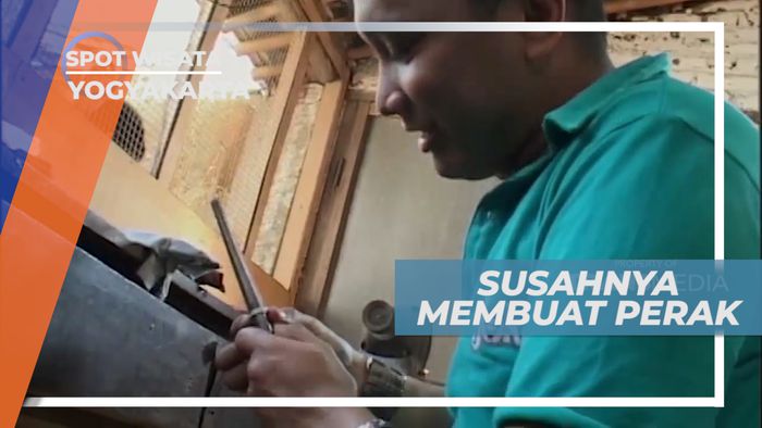 Sulitnya Belajar Membuat Perhiasan Berbahan Perak, Yogyakarta