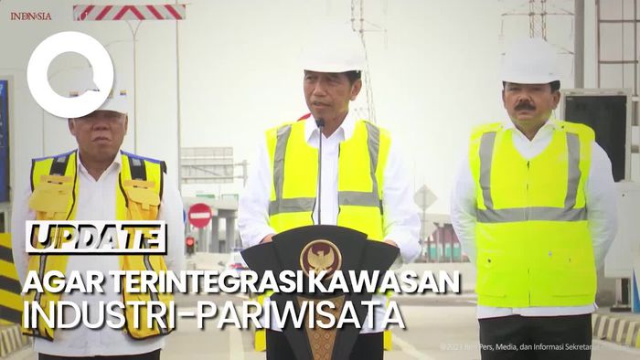 Jokowi Resmikan Tol Semarang-Demak Seksi II Sepanjang 16,01 Km
