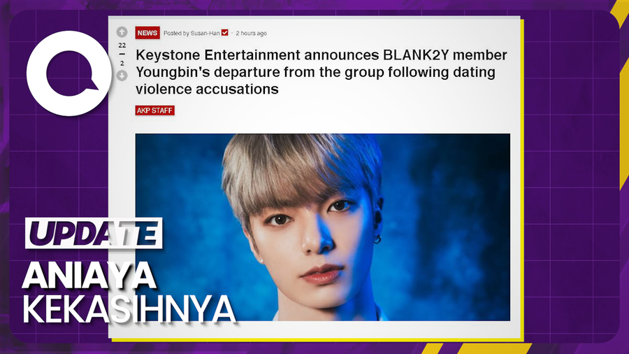 Lakukan Kekerasan, Youngbin BLANK2Y Dikeluarkan dari Grup