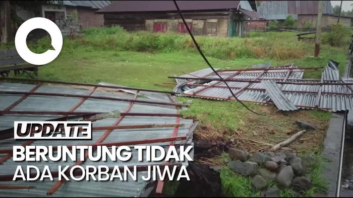 Jejak Angin Kencang di Luwu Sulsel: Atap Terbang-Pohon Tiban Rumah