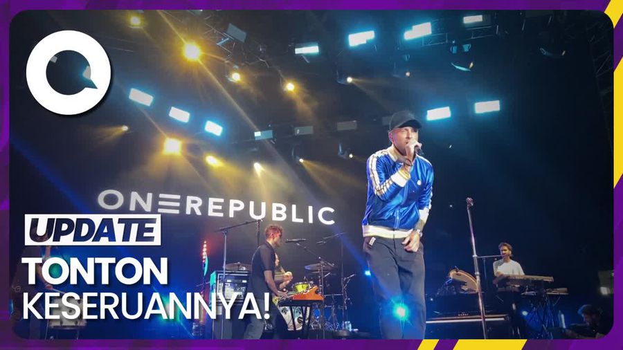 Pecah! Aksi OneRepublic-Man with a Mission di Woke Up Fest 2023