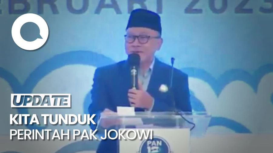 Di Hadapan Jokowi, Ketum PAN Sebut Ganjar-Erick Terlihat Harmonis