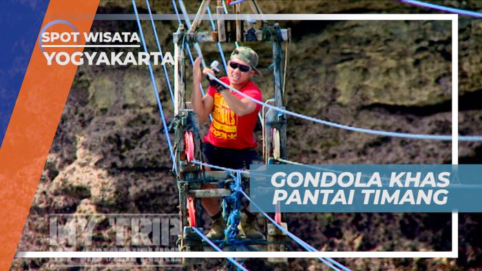 Pengalaman Seru Naik Kereta Gantung Tradisional Khas Pantai Timang, Yogyakarta