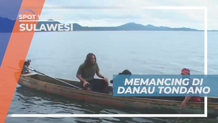 Serunya Memancing Ikan Poco di Danau Tondano, Sulawesi Utara