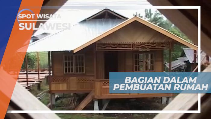 Melihat Bagian Dalam Rumah Tradisional Khas Minahasa, Sulawesi Utara