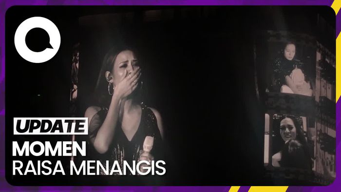 Haru Biru Raisa Dapat Kejutan dari Anaknya Saat Konser di GBK