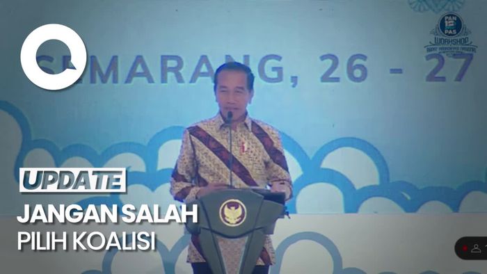 Jokowi Bertanya Rakornas PAN di Jateng: Oh.. Strategi Mendekati Pak Ganjar