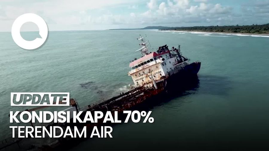 Ini Kapal Tanker Picu Tumpahan Aspal di Perairan Nias